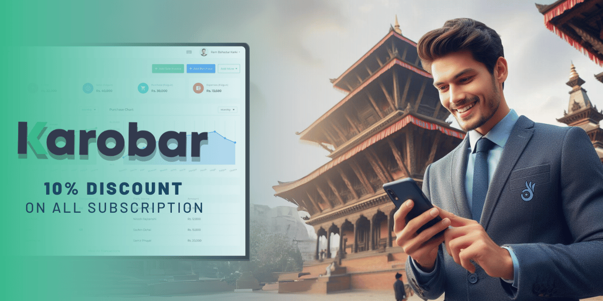 10% OFF on Karobar App Subscription