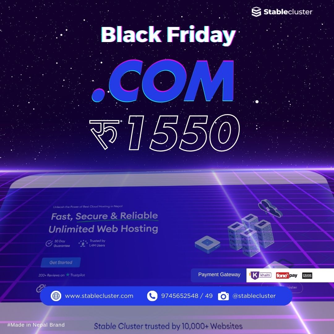 Get 25% OFF on .COM Domain Registrations!