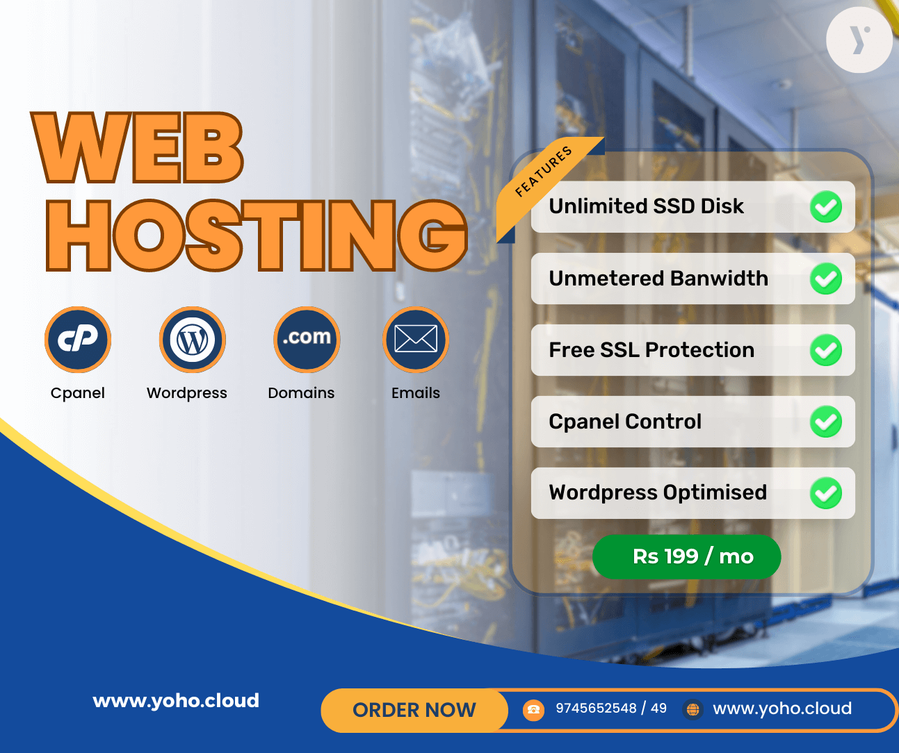 16x Faster Cloud Hosting