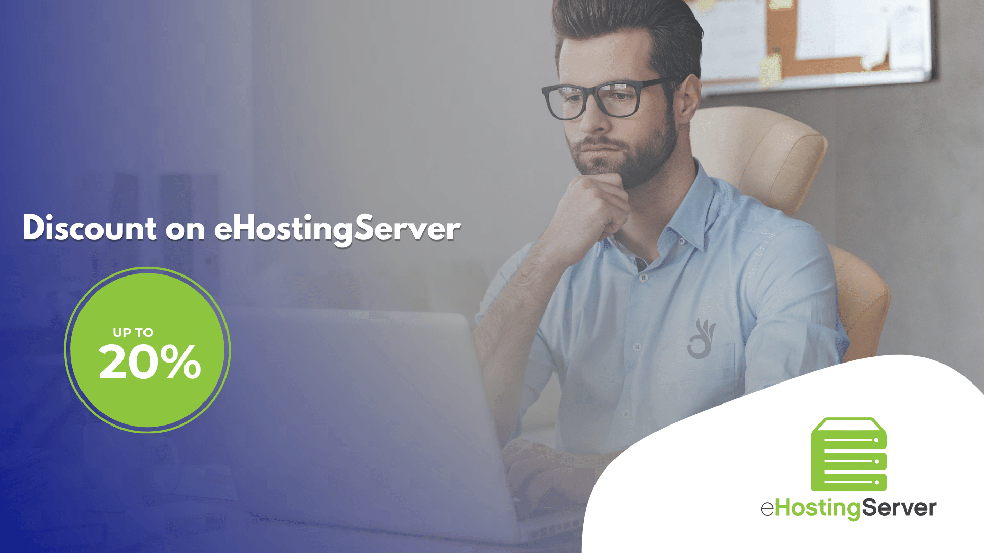 20% Off on eHostingServer Web Hosting